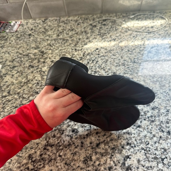 Só Dança brand split sole black jazz shoes size 6 - Picture 4 of 5